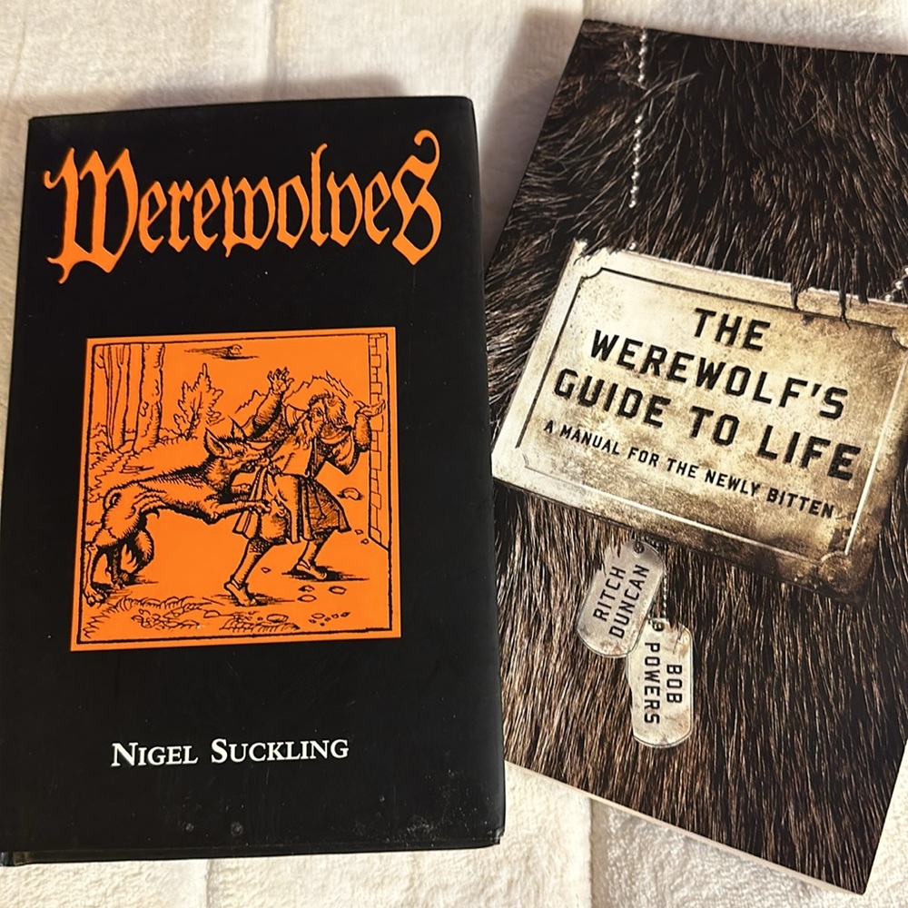 Werewolves guide set of 2 books